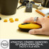 Фото #6 товара POP Mouse with emoji - Ambidextrous - Optical - RF Wireless + Bluetooth - 4000 DPI - Yellow