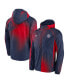 Фото #1 товара Men's Navy Paris Saint-Germain AWF Raglan Full-Zip Hoodie Jacket