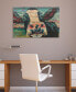 Фото #2 товара 'Curious Cow 2' Arte De Legno Digital Print on Solid Wood Wall Art - 24" x 36"