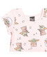 ფოტო #7 პროდუქტის Starwars Girls Baby Yoda French Terry Skater Dress to