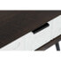 Фото #2 товара Тумба прикроватная DKD Home Decor Ночной столик 45 х 38 х 50 см Чёрный Металл Белый Древесина манго Wengue