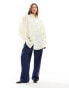 COLLUSION oversized shirt in buttermilk yellow Buttermilch, 32 - фото #1