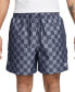 Men's Club Flow Checker Logo Shorts