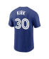 Фото #3 товара Men's Alejandro Kirk Royal Toronto Blue Jays Player Name and Number T-shirt