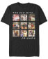 Фото #1 товара Men's Friends Episode Box Up Short Sleeve T-shirt