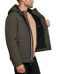 Фото #3 товара Men's Sherpa-Lined Softshell Hooded Jacket