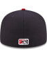 ფოტო #2 პროდუქტის Men's Navy Springfield Cardinals Authentic Collection 59FIFTY Fitted Hat