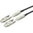 SpeaKa Professional SP-9538580 - 20 m - HDMI Type D (Micro) - HDMI Type D (Micro) - Audio Return Channel (ARC) - Silver - Black