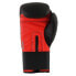 Фото #2 товара Перчатки тренировочные Adidas Speed 50 SMU 12 унций для фитнеса и тренировок - черно-красные