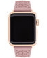 Pink Rubber Apple® Watch Strap 38/40/41mm