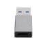 4smarts 540275 - USB Type-A - USB Type-C - Male - Grey - Passive - 5 Gbit/s