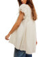 ფოტო #3 პროდუქტის Women's Summer Camp Cotton Puff-Sleeve Tunic