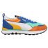 Фото #1 товара Puma Rider Fv "Future Vintage" Lace Up Mens Blue Sneakers Casual Shoes 38767201