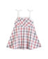 ფოტო #6 პროდუქტის Toddler Girls Sleeveless Bow Shoulder Simple Sundress