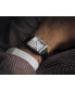 ფოტო #4 პროდუქტის Men's Swiss Toccata Black Leather Strap Watch 29x37mm