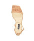 ფოტო #8 პროდუქტის Women's Yess Square Toe Tapered Heel Dress Sandals