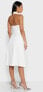 Фото #4 товара Reiss Piper Halter Neck Wrap Dress White UK 10 US 6