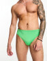 Фото #2 товара COLLUSION swim brief in bright green