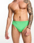 COLLUSION swim brief in bright green Mittelgrün, XL - W36-38 - фото #1