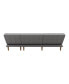 Фото #2 товара Bovey Convertible Sofa Bed Sectional