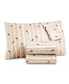 Фото #12 товара Micro Flannel Printed Queen 4-pc Sheet Set
