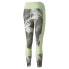 Фото #4 товара Puma Eversculpt Printed High Waist 78 Training Leggings Womens Green Athletic Ca