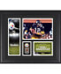 Фото #1 товара Terry Bradshaw Pittsburgh Steelers Framed 15'' x 17'' Player Collage with a Piece of Game-Used Football