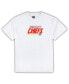 Men's White, Charcoal Kansas City Chiefs Big and Tall T-shirt and Shorts Set