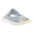 Propet Travelactiv Sedona Slide Womens Blue Casual Sandals WST011PLBL