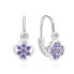 Beautiful girl earrings with zircons AGUC798DL