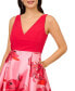 ფოტო #3 პროდუქტის Women's Printed Sleeveless Midi Dress