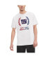 ფოტო #2 პროდუქტის Men's White New York Giants Miles T-Shirt