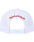 Фото #4 товара Men's Allen Iverson White Philadelphia 76ers Hardwood Classics 90's Playa Deadstock Snapback Hat