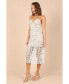 ფოტო #8 პროდუქტის Women's Franque Midi Lace Dress