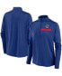 Фото #1 товара Women's Royal Chicago Cubs Primetime Local Touch Pacer Quarter-Zip Top