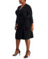 Фото #3 товара Платье Anne Klein классическое с завязками для женщин