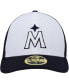 Фото #3 товара Men's White, Navy Minnesota Twins 2023 On-Field Batting Practice Low Profile 59FIFTY Fitted Hat