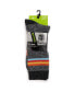 ფოტო #2 პროდუქტის Men's Repreve Sock, Black Stripe, One Size