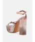 Фото #2 товара prisma tie-dye high platform heeled sandals