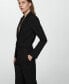 ფოტო #4 პროდუქტის Women's Straight Suit Pants