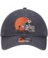 Фото #3 товара Men's Graphite Cleveland Browns Icon Core Classic 2.0 9Twenty Adjustable Hat