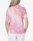Фото #2 товара Women's Paradise Island Lace Detail Ombre Medallion Top