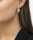 Fashion gold-plated dangle earrings Links 1580523 - фото #2