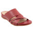 Фото #2 товара Softwalk Taraz S2320-601 Womens Red Extra Wide Leather Strap Sandals Shoes 6