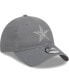 ფოტო #4 პროდუქტის Men's Gray Dallas Cowboys Color Pack 9TWENTY Adjustable Hat