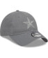 Фото #4 товара Men's Gray Dallas Cowboys Color Pack 9TWENTY Adjustable Hat