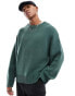 Фото #4 товара Weekday Cypher oversized jumper in khaki green