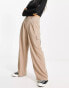 Фото #2 товара Vero Moda tailored cargo pants in camel