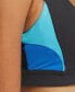 ფოტო #3 პროდუქტის Women's Active Lux Racerback Colorblocked Sports Bra