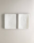 Фото #6 товара Pack of children’s muslin cloths with embroidered letter (pack of 2)